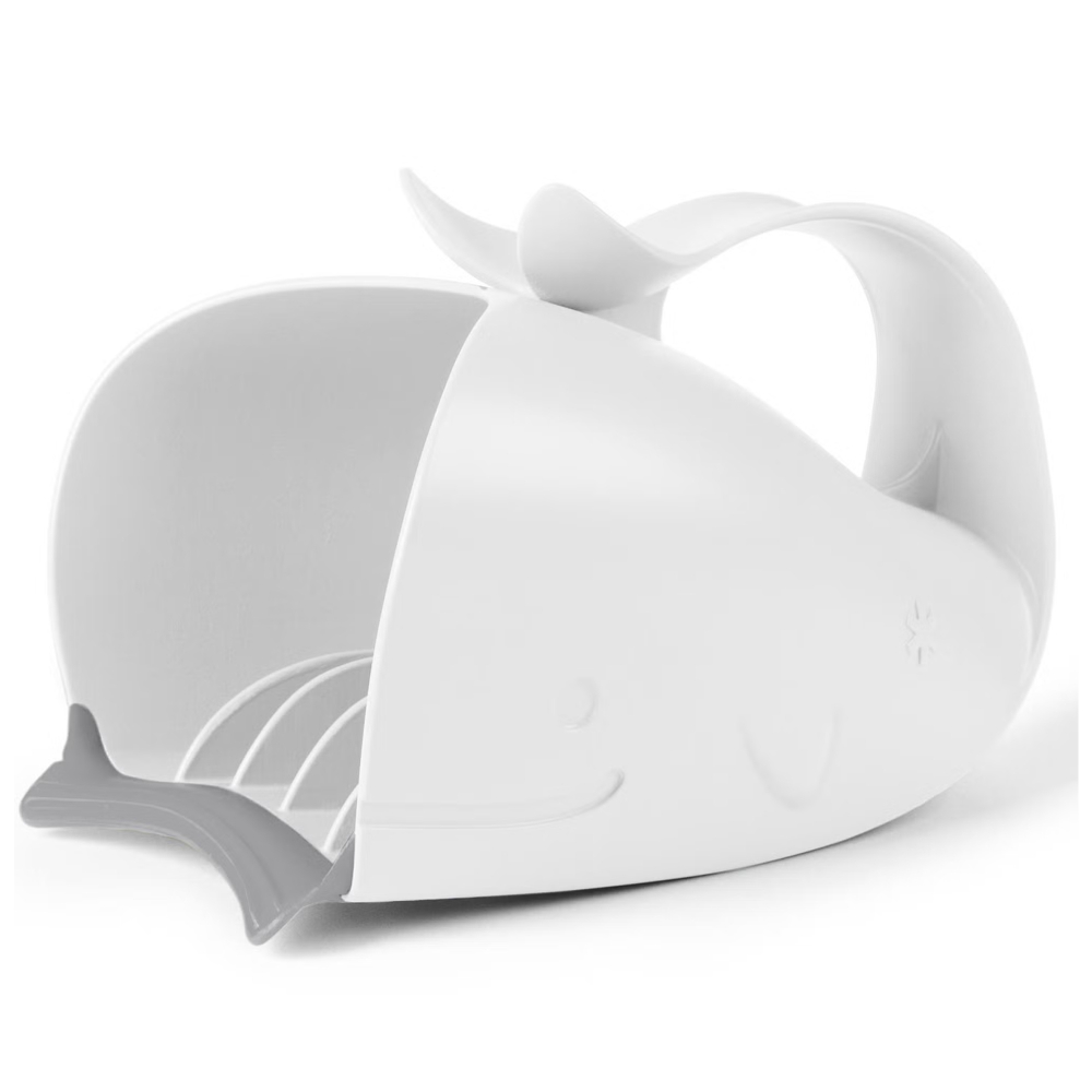 SkipHop Moby Waterfall Baby Rinser - White