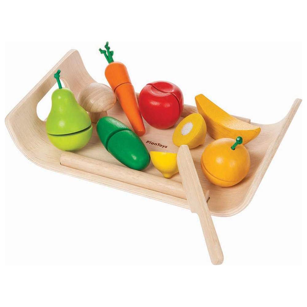 Plan Toys - Assorted Fruit & Vegetable