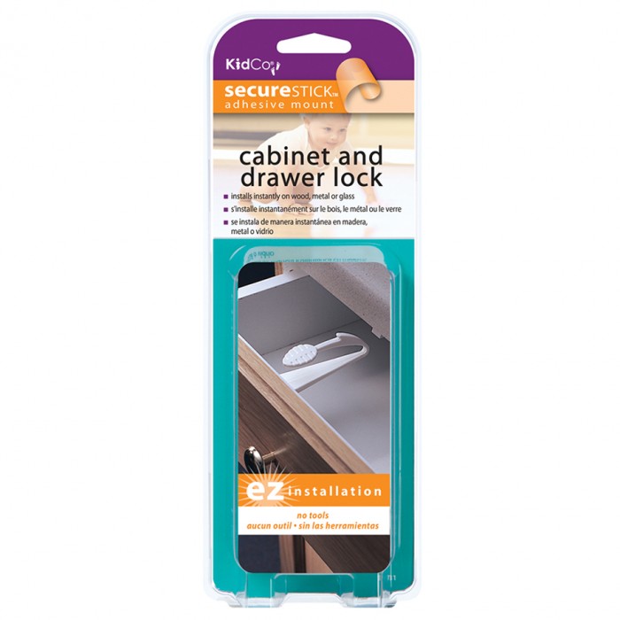 Kidco Adhesive Mount Cabinet/Drawer Lock