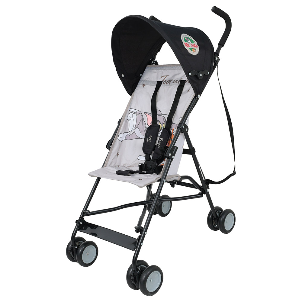 Warner Bros - Tom & Jerry Lightweight Buggy Stroller - Black