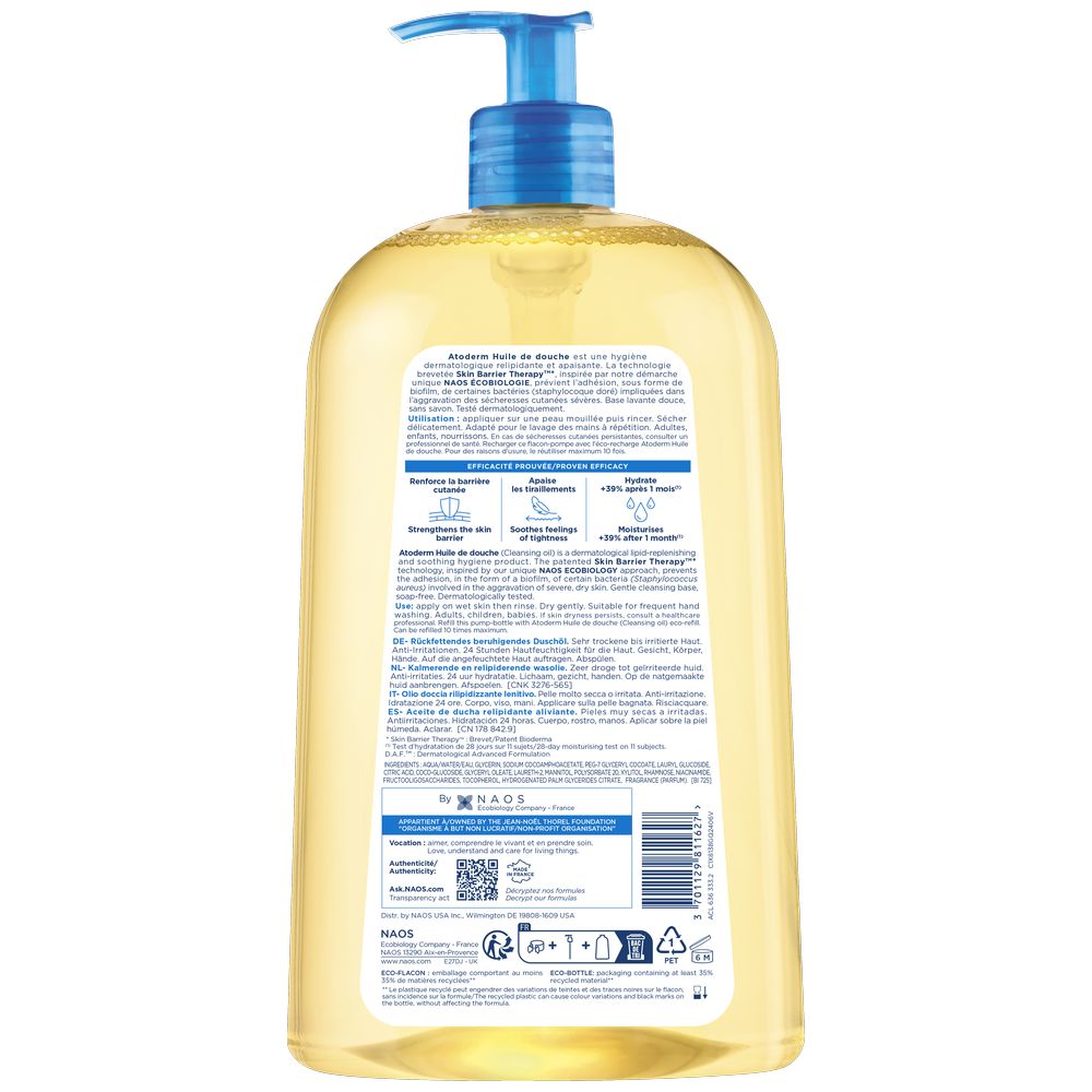 Bioderma - Atoderm Shower Oil - 1 L