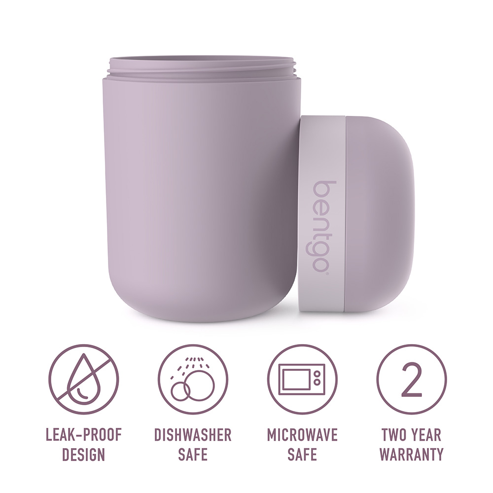 Bentgo - 2 Compartment Snack Cup - Orchid