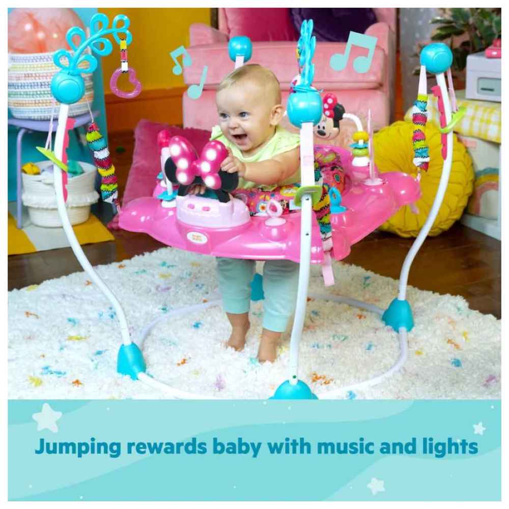 برايت ستارتس - كرسي نطاط للعب والأنشطة - ميني ماوس