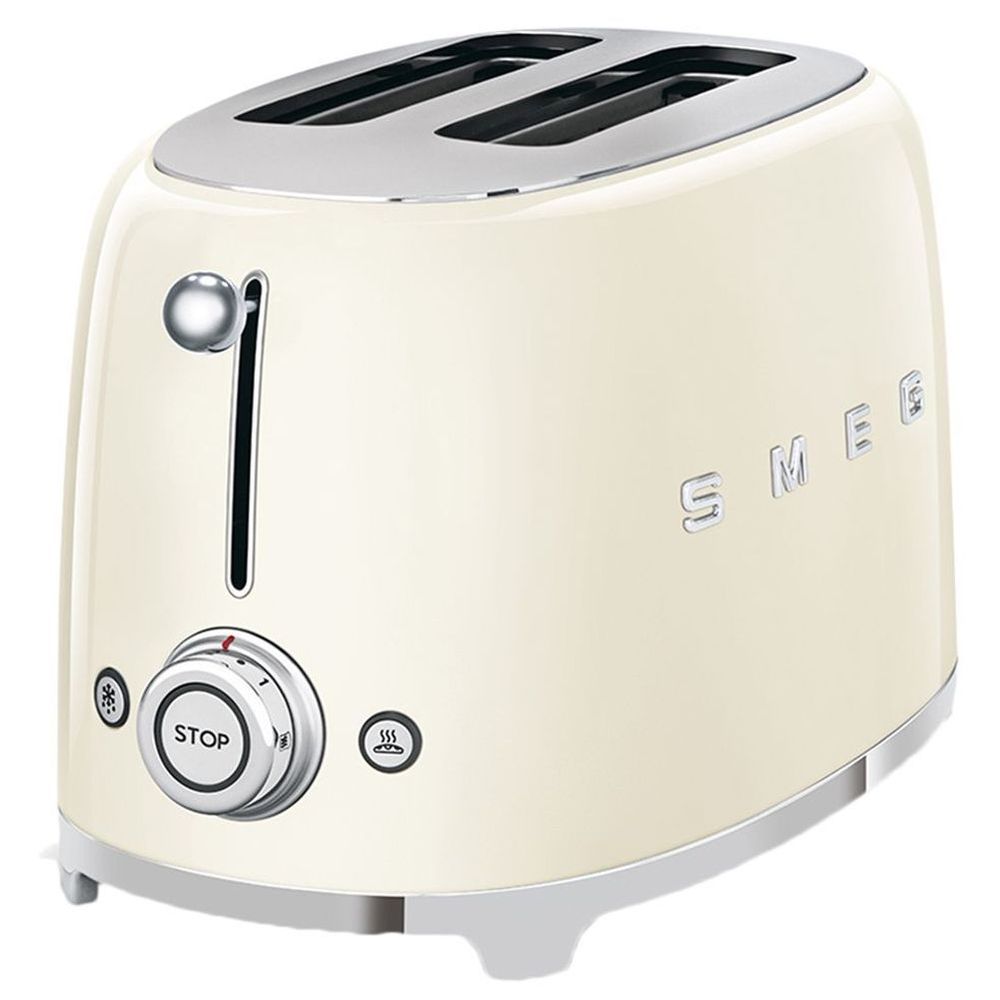 Smeg 2 Slice Toaster 50's Retro Style - Cream