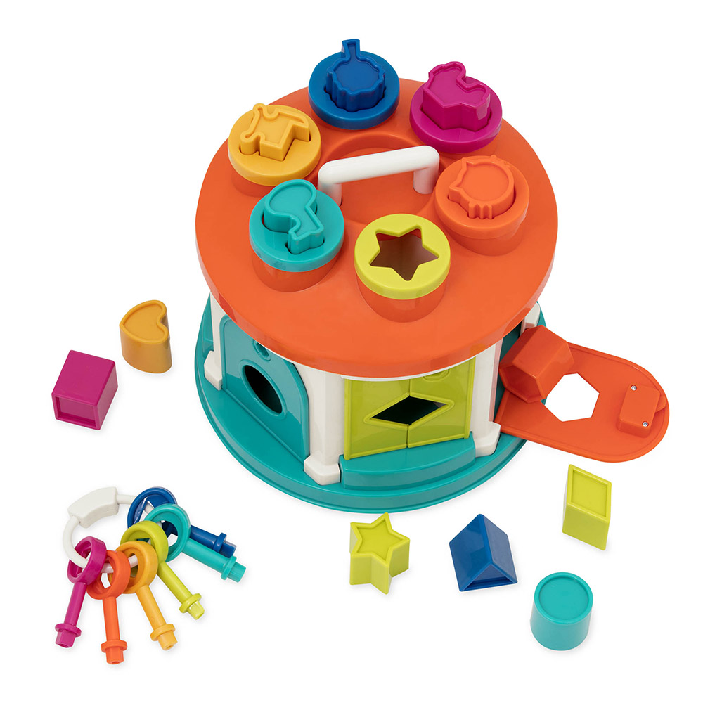 Battat - Shape Sorter House – 14pcs