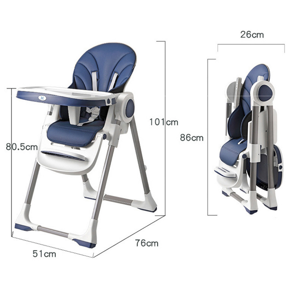 Lovely Baby Lux High Chair - Pink