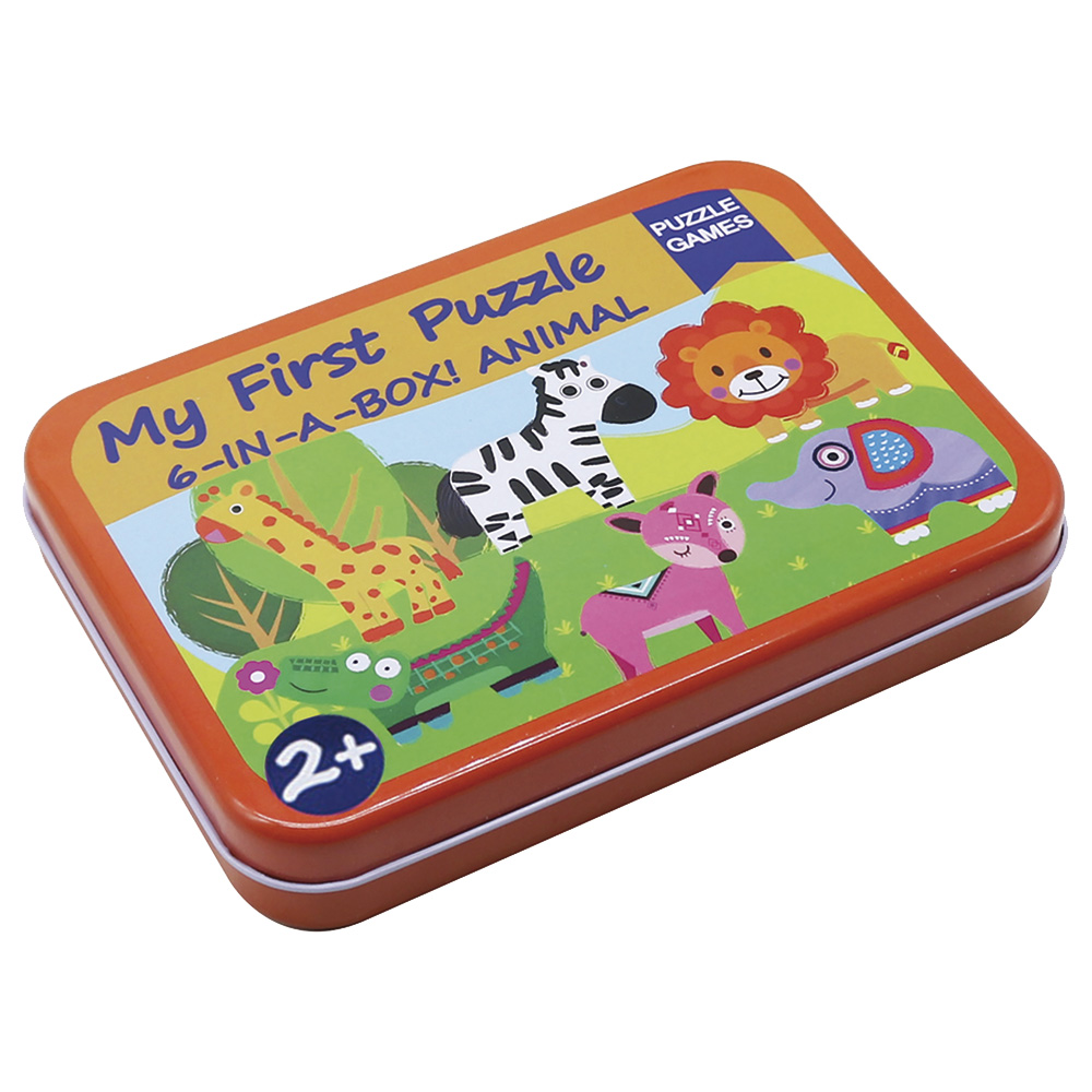 Andreu Toys - My First Puzzle 6 In A Box Jungle