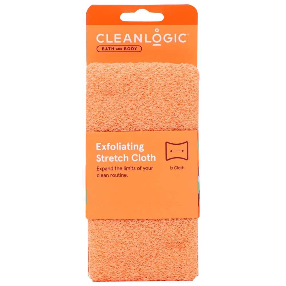 Cleanlogic - Bath & Body Exfoliating Stretch Cloth CL-104-48 - Color May Vary