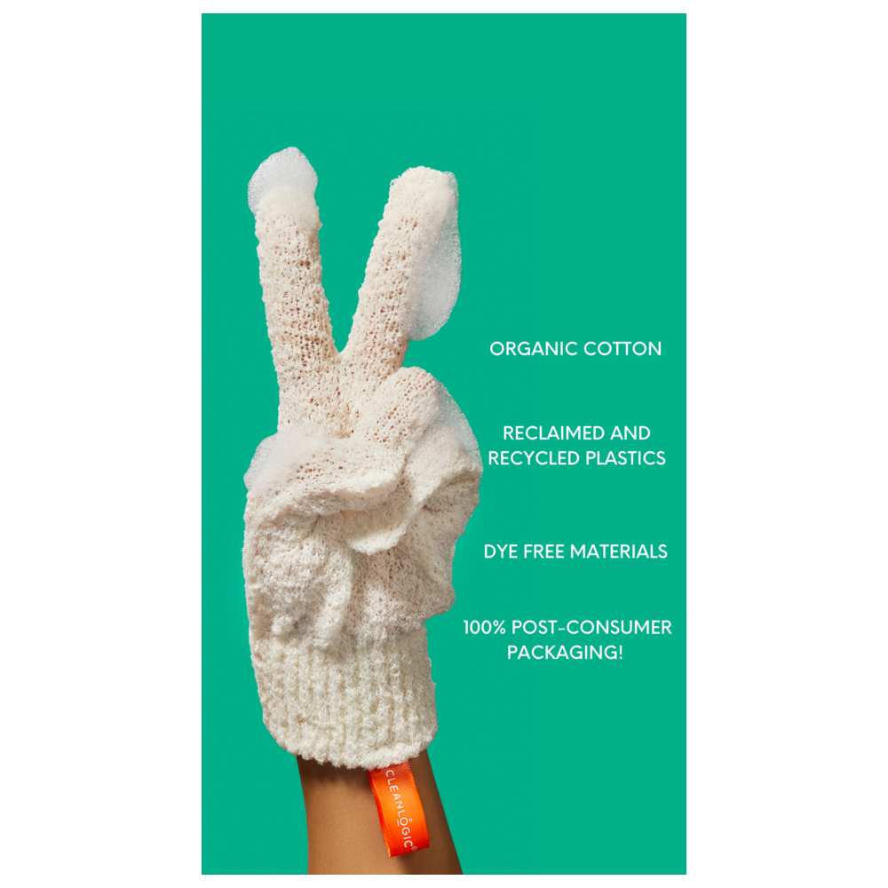 Cleanlogic - Sustainable Exfoliating Body Gloves CLC-121-48