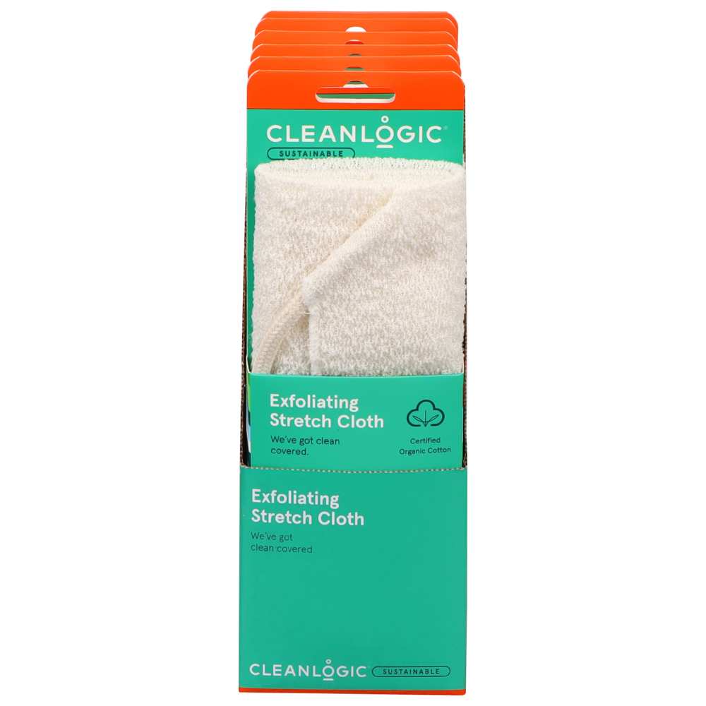 Cleanlogic - Sustainable Exfoliating Stretch Cloth CLC-120-48 - Color May Vary