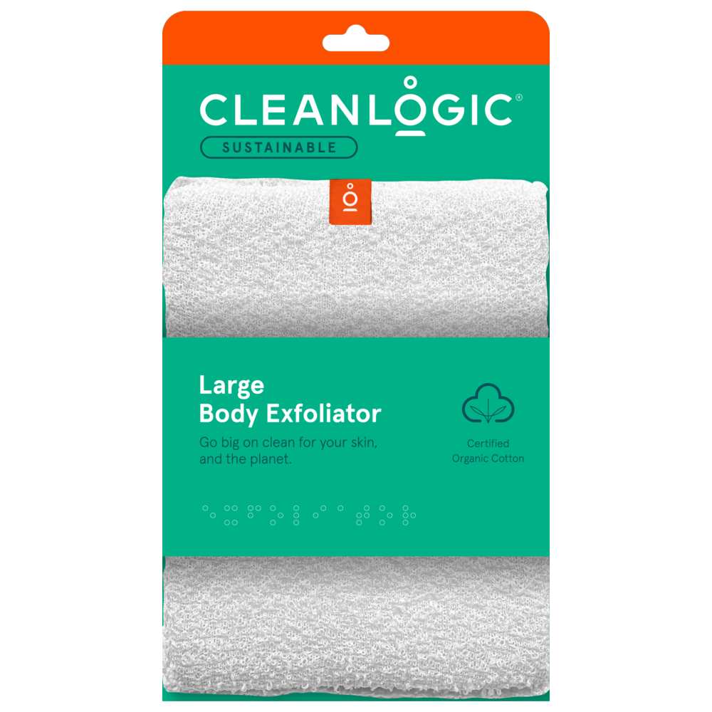 Cleanlogic - Sustainable Large Body Exfoliator CLC-118-48 - Color May Vary