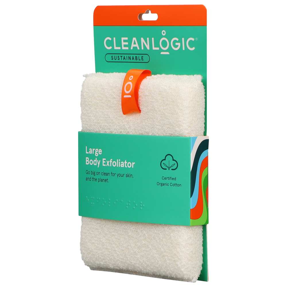 Cleanlogic - Sustainable Large Body Exfoliator CLC-118-48 - Color May Vary