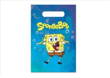 Party  Bag - Sponge Bob Blue