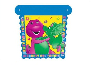 Barney - Flag Banner