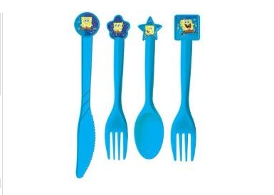 Sponge Bob Blue - Spoon 10 Pcs Set