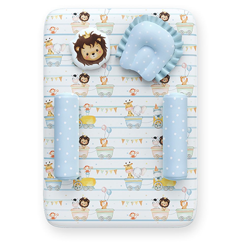 فانسي فلوف - طقم سرير حديثي الولادة العضوي - رحلة ممتعة - عدد 6