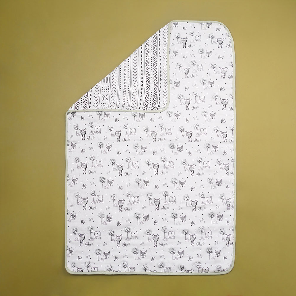 فانسي فلوف - بطانية من شاش الخيزران - البرية