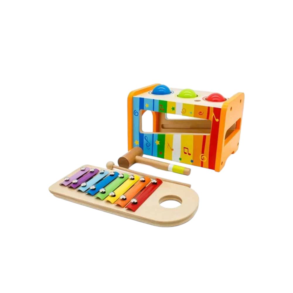 ليتل أنجل - لعبة إكسيليفون موسيقية خشبية للأطفال