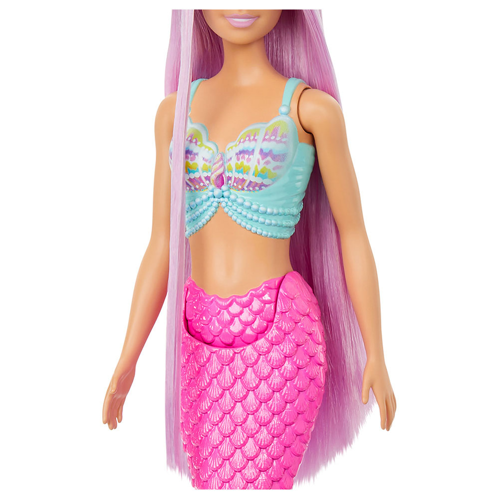 باربي - دمية حورية البحر دريمتوبيا بشعر طويل