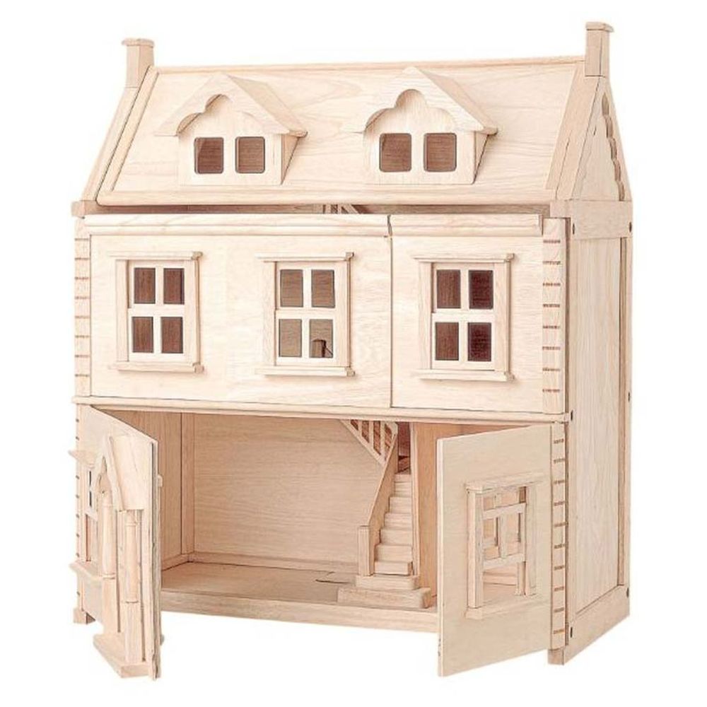 Plan Toys - Wooden Victorian Dollhouse