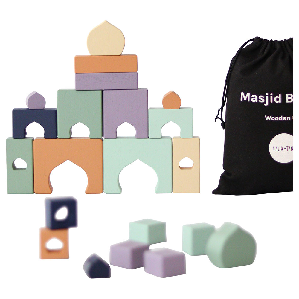 Lila And Tiny - Masjid Blocks - 26pcs