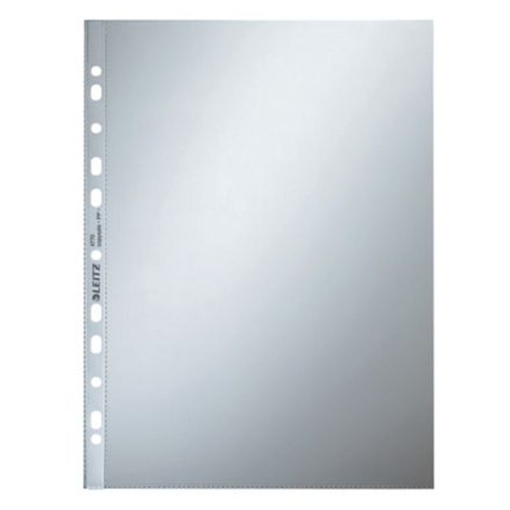 Leitz - A4 Standard Document Wallets - Clear - 25pcs