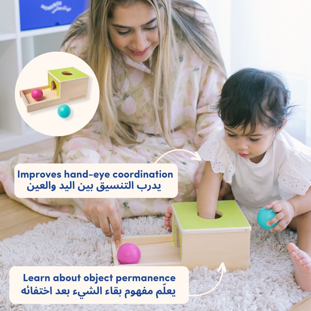 MonkiBox - Kids Montessori PlayBox - Observe With Me (7-8+ Months)