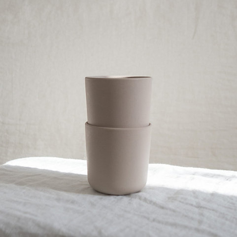 Cink - Bamboo Mug - Fog - Pack of 2