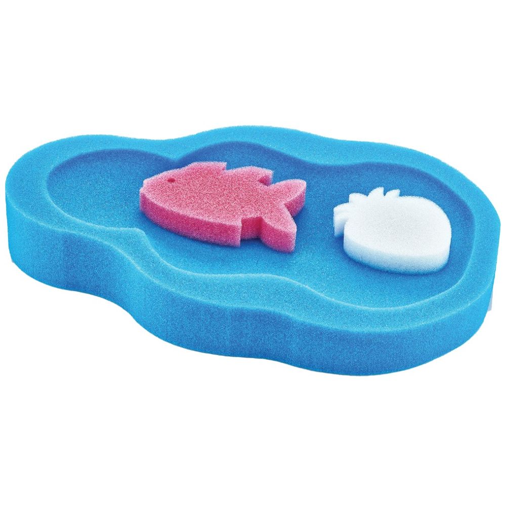 Babyjem - Baby Bath Sponge - Blue