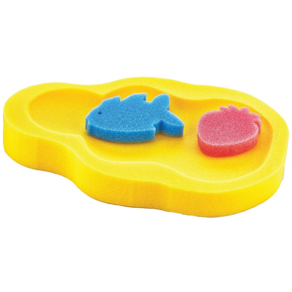 Babyjem - Baby Bath Sponge - Yellow