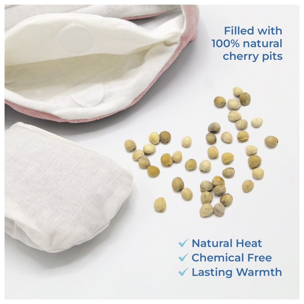 Babyjem - Baby Colic Relief Belt with Natural Cherry Seeds - Rose