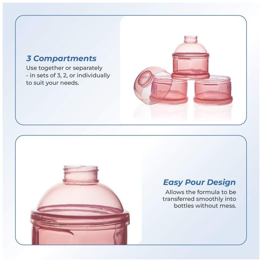 Babyjem - Milk Powder Dispenser Container - Pink