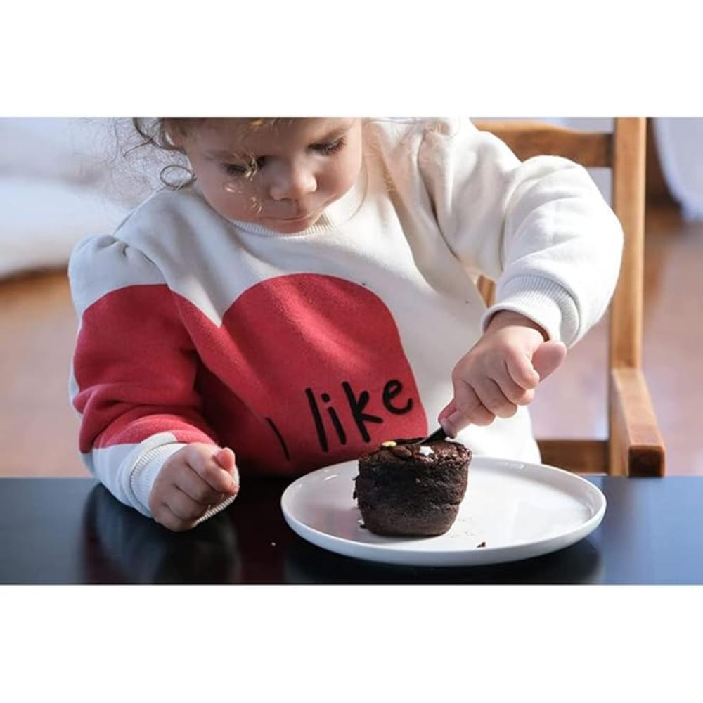 Beaba Stainless Steel Training Cutlery - Airy Green