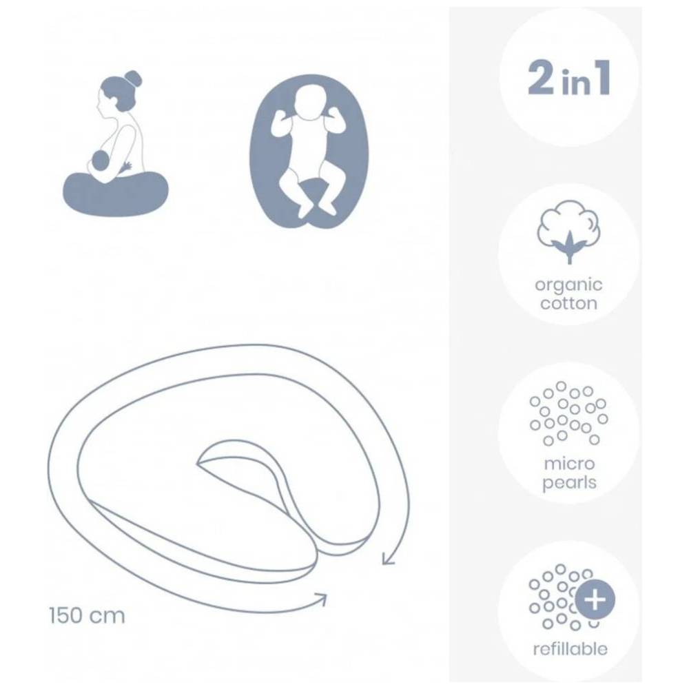 Doomoo - Buddy Maternity Pillow - Beige