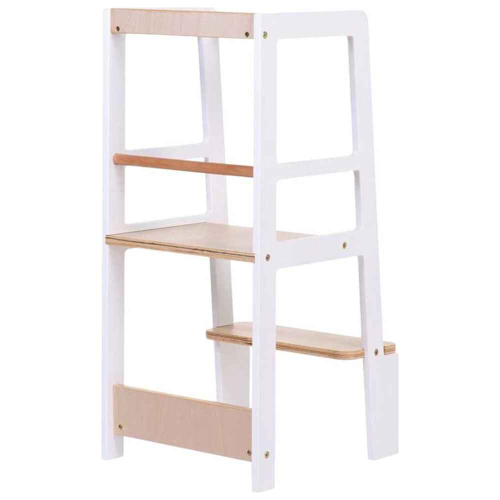 Childhome - Learning Tower - White Natural