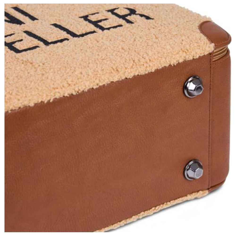 Childhome - Mini Traveller Kids Suitcase - Teddy Beige