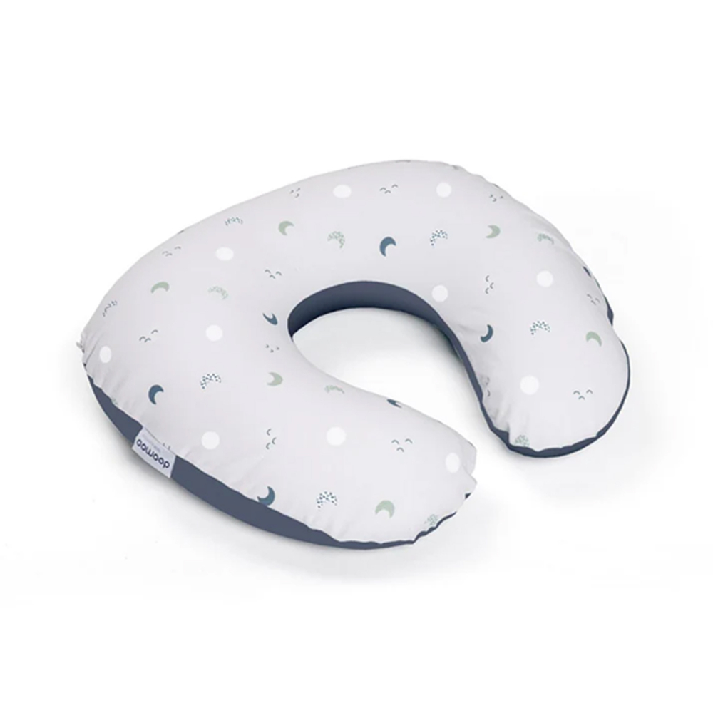 Doomoo - Softy Nursing Pillow - Blue Grey Moon