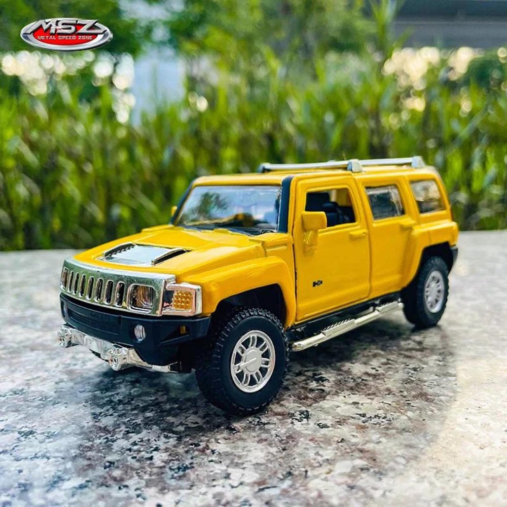 Msz - 1/32 Hummer H3 Car Die-Cast Replica - Yellow