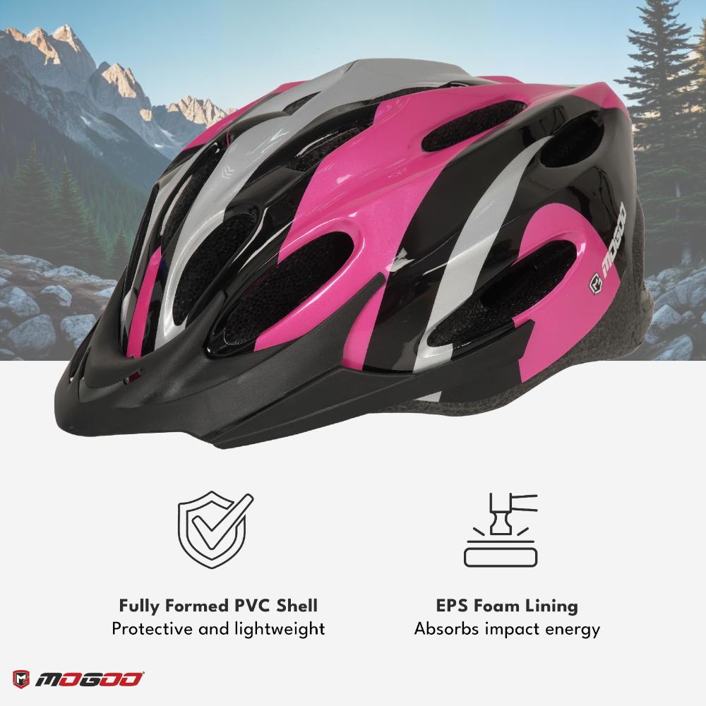 Mogoo - Sports Helmet Medium - Pink