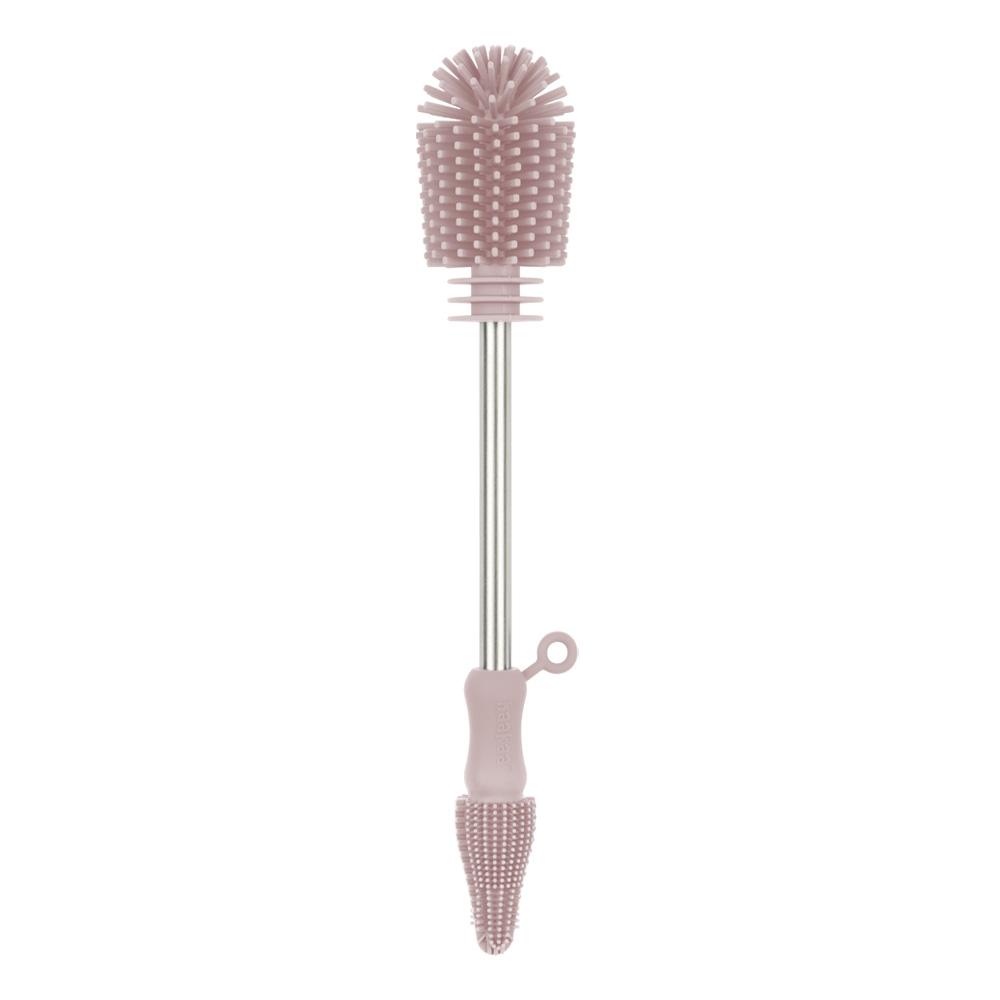 Haakaa - Silicone Double-Ended Bottle Brush - Blush