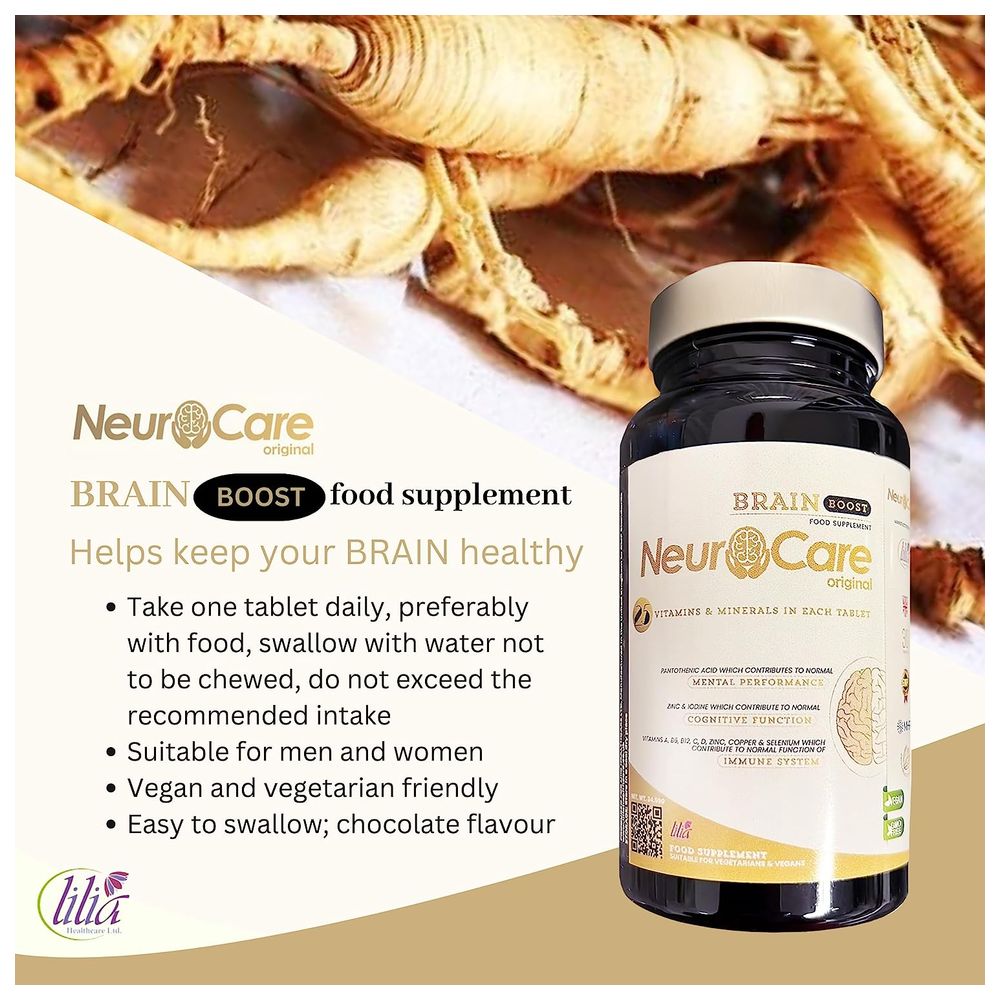 Lilia Healthcare - Neuro Care Original Tablets - 30 Pcs