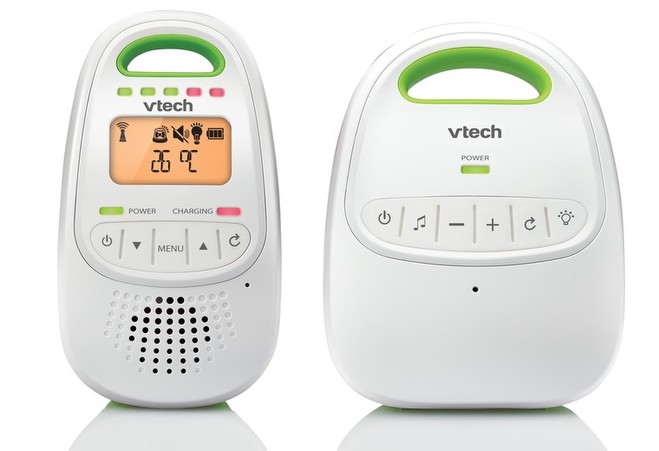 VTech - Digital Audio Baby Monitor with LCD 2-Way Talk - Green