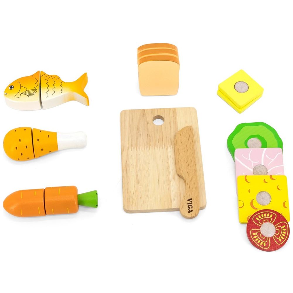 فيجا - مجموعة تقطيع الغداء - لعبة لعب الأدوار في المطبخ