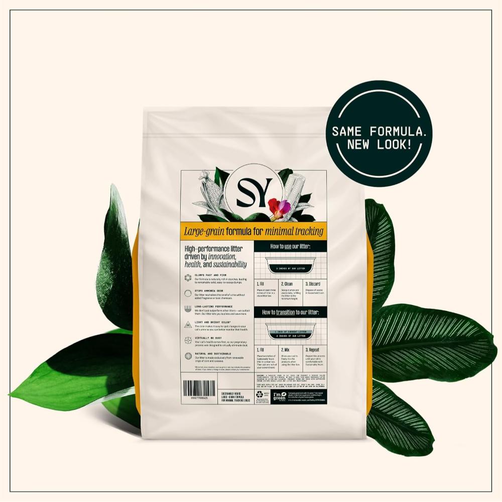 Sustainably Yours - Natural Cat Litter Large Grains 5.9Kg