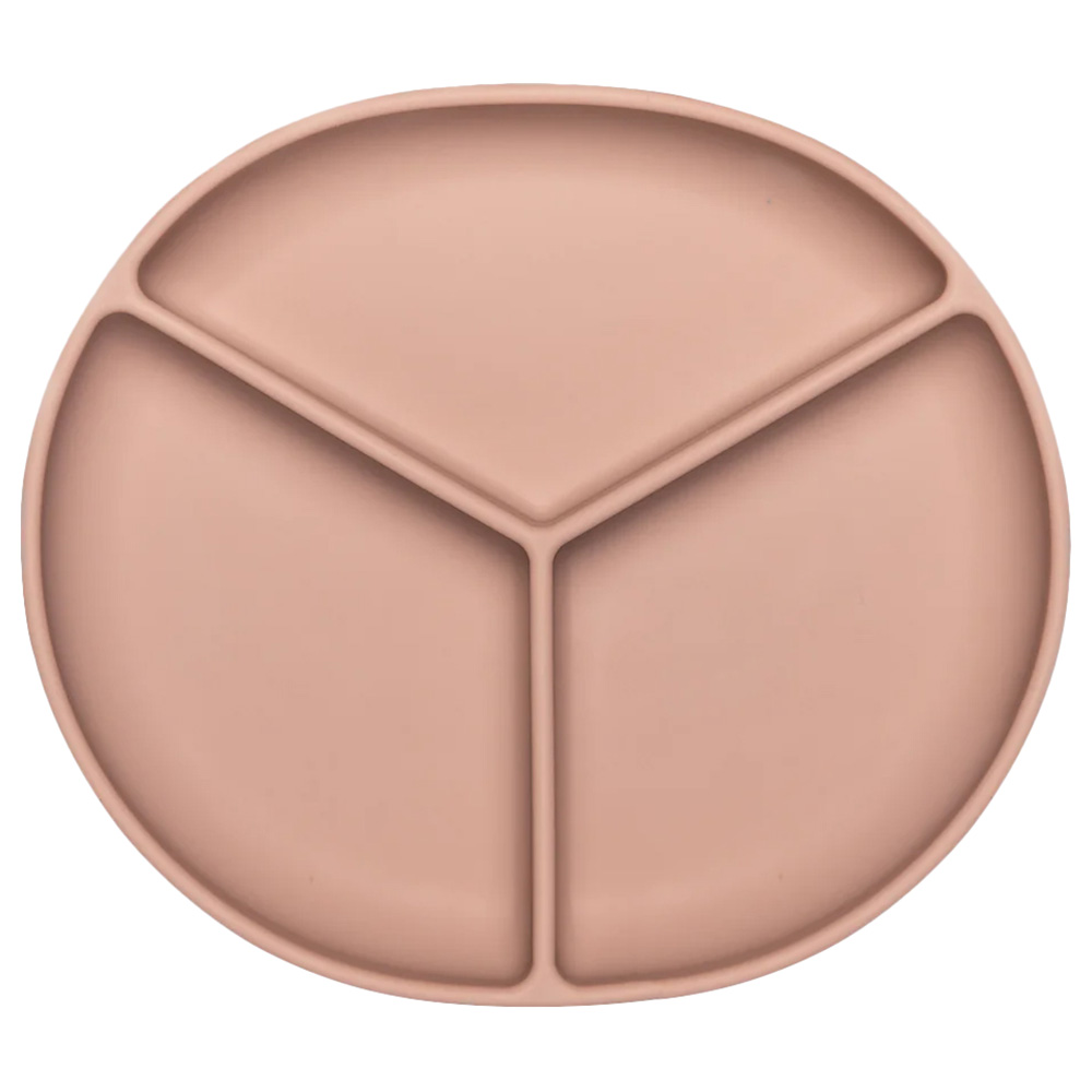Pippeta Silicone Suction Plate - Ash Rose