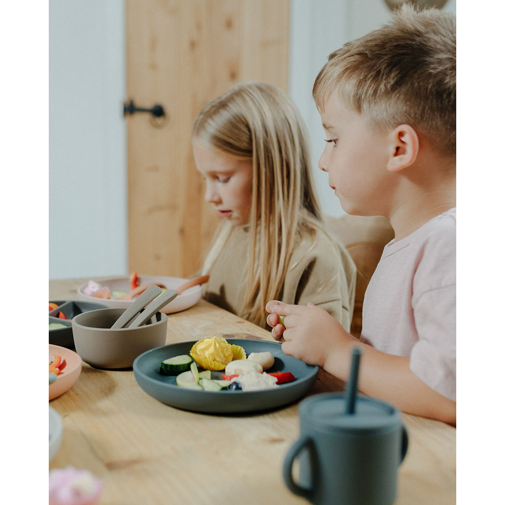 Pippeta Silicone Suction Bowl - Sea Salt