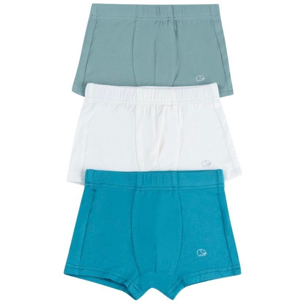 أنفي بيبي - طقم سراويل داخلية سادة قابل للتخصيص - خيزران عضوي - 2-3 سنوات - 3 قطع