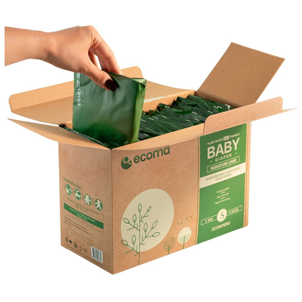Ecoma - Signature Care Baby Diaper - Size L - 10-15 Kg - 26 Count