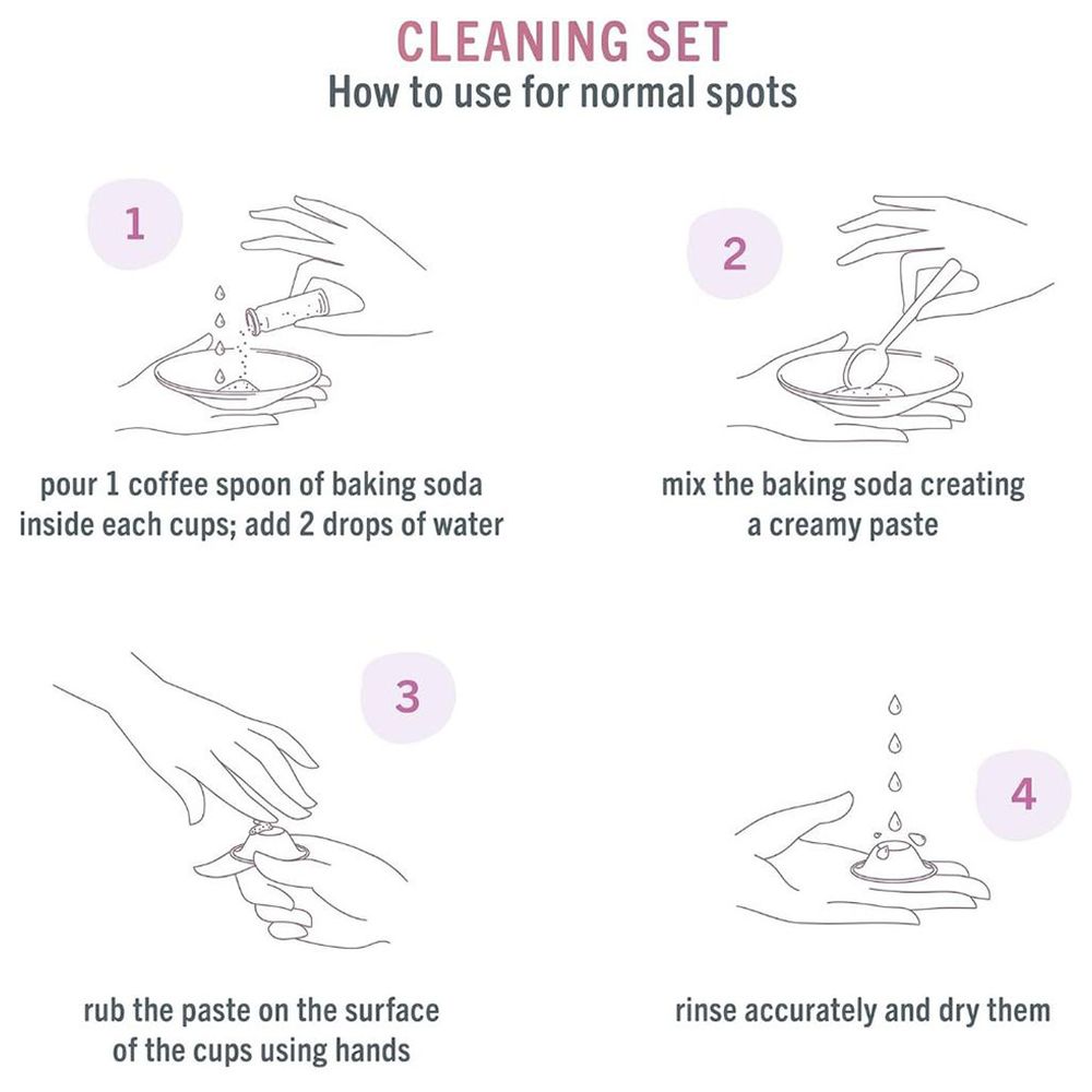 سيلفرِت - طقم تنظيف أكواب الرضاعة