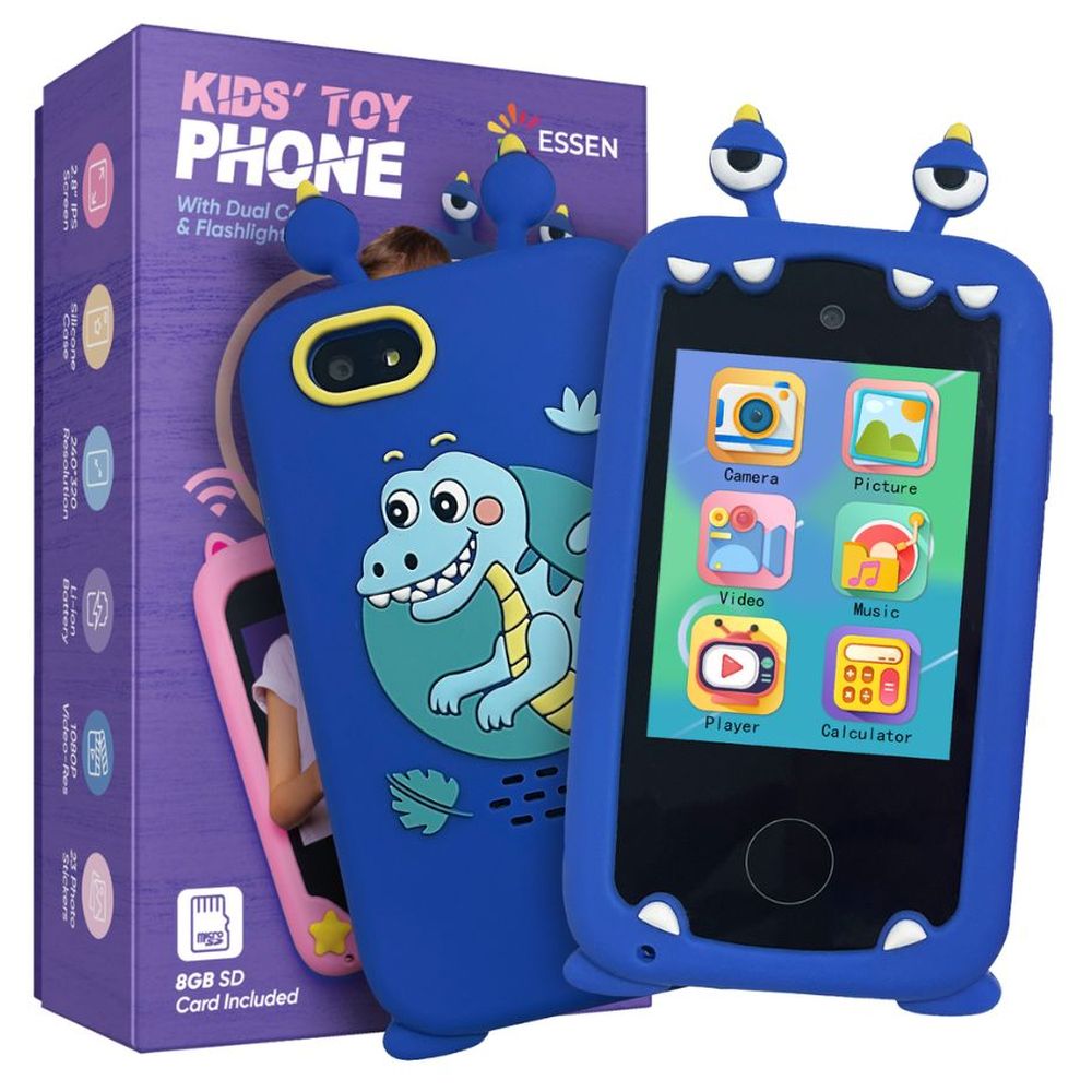 ESSEN - Kids Smart Phone Toy For Boys - Blue